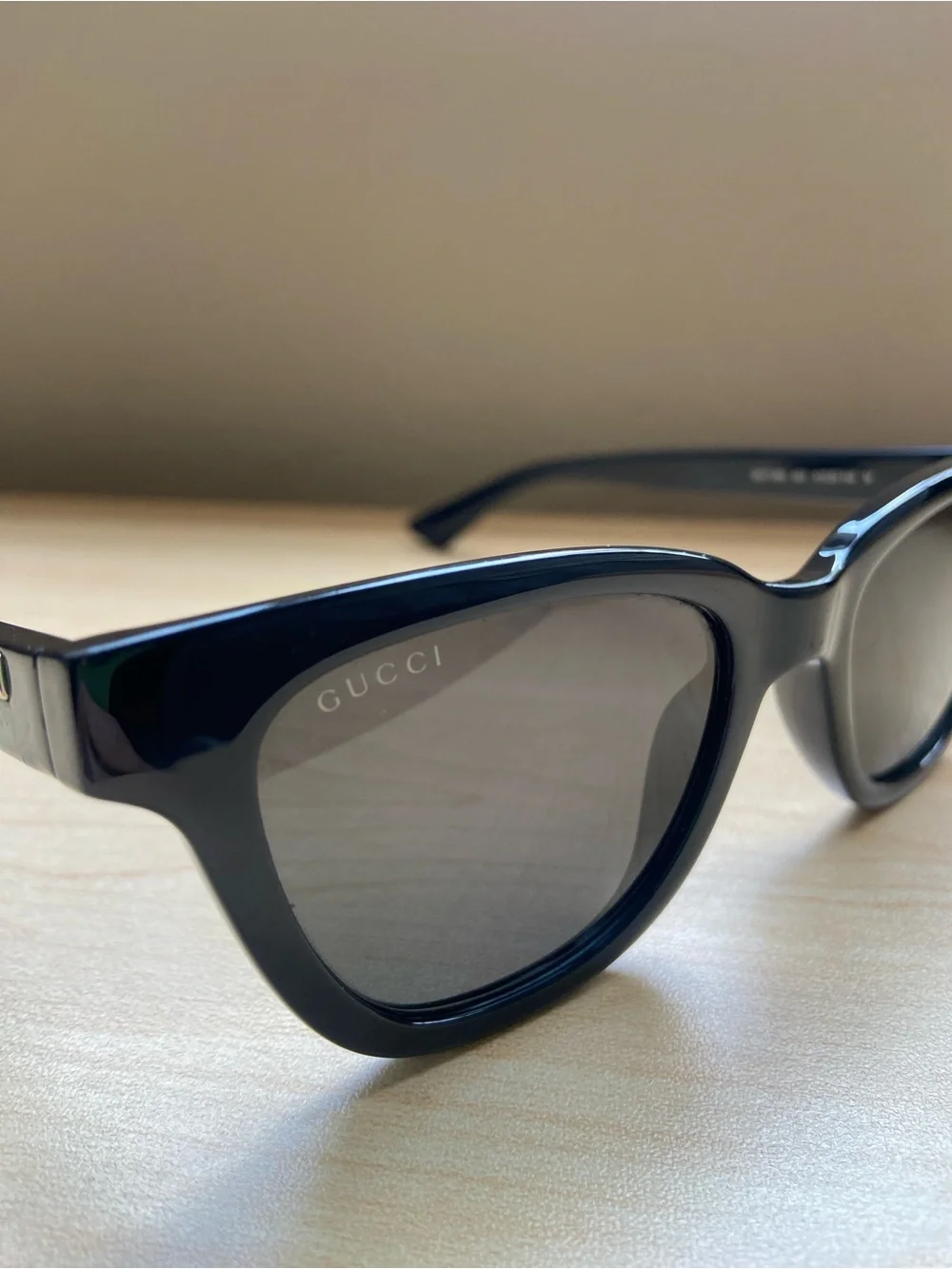 Gucci Black Square Classic D Frame Women Sunglasses